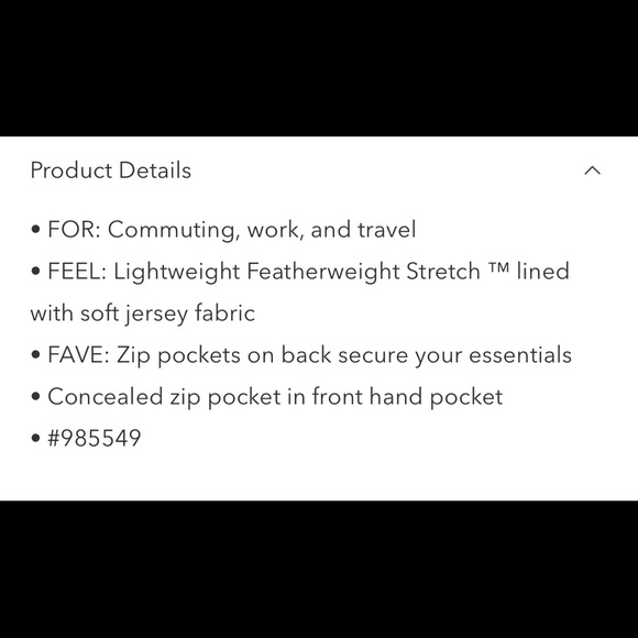 Athleta Brooklyn Lined Camo Jogger, NWT, Purple, size 12 - Picture 9 of 9